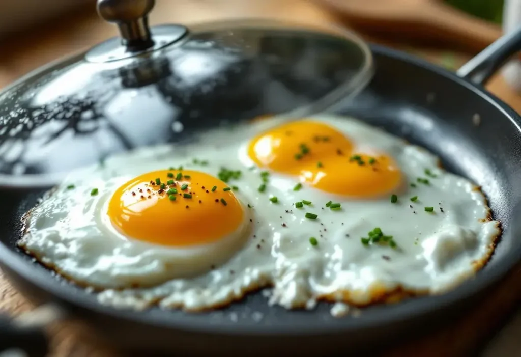 J’ai remplacé l’huile et le beurre dans mes œufs frits : un plat plus léger mais tout aussi gourmand