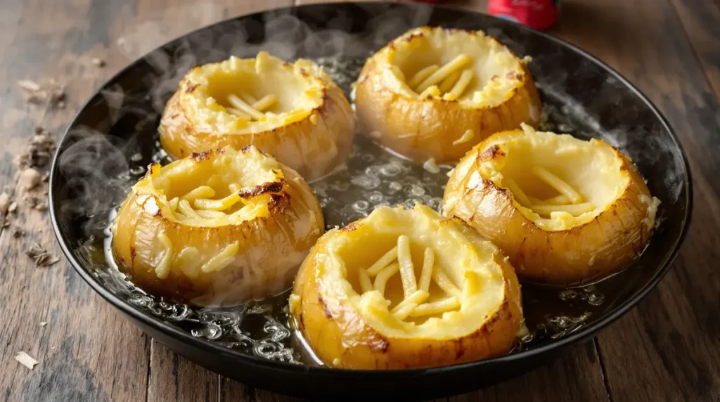 Tout le monde adore ces pommes de terre farcies à la maison, c'est devenue notre recette préférée du vendredi